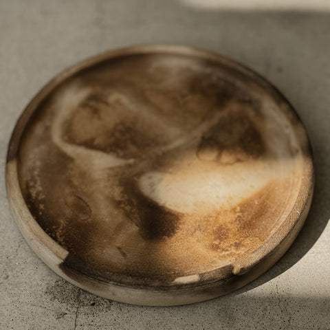 Portagioie / Svuotatasche Pit fired (caffè)