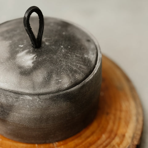 Pit Fired Treasure Jar 1 (Felce)