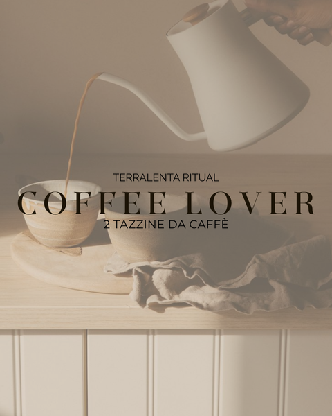 COFFEE LOVER - set tazzine (acconto) 17.09.26 - Terralenta