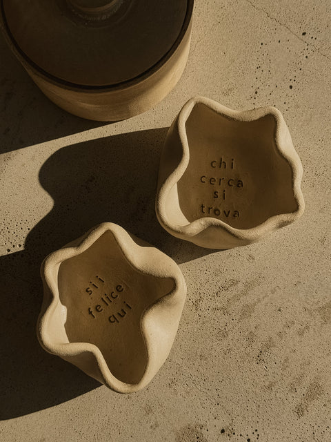 COFFEE LOVER - set tazzine (acconto) - Terralenta