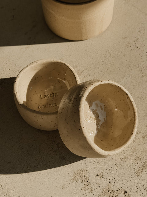 COFFEE LOVER - set tazzine (acconto) - Terralenta