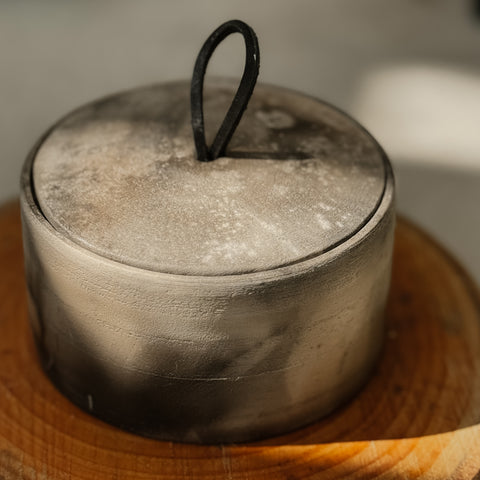 Pit Fired Treasure Jar 4 (sale)
