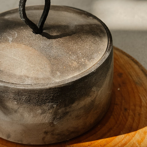 Pit Fired Treasure Jar 2 (alloro)