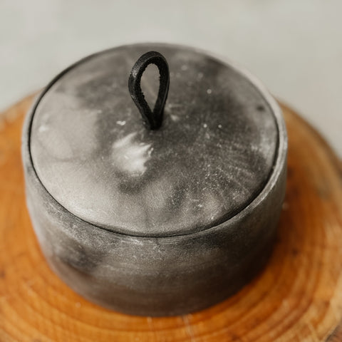 Pit Fired Treasure Jar 1 (Felce)