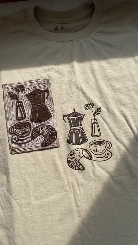 Linocut × Ceramica - (acconto) - Terralenta