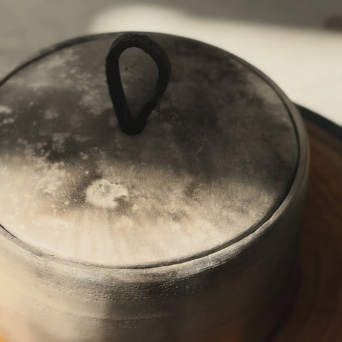 Pit Fired Treasure Jar 4 (sale)